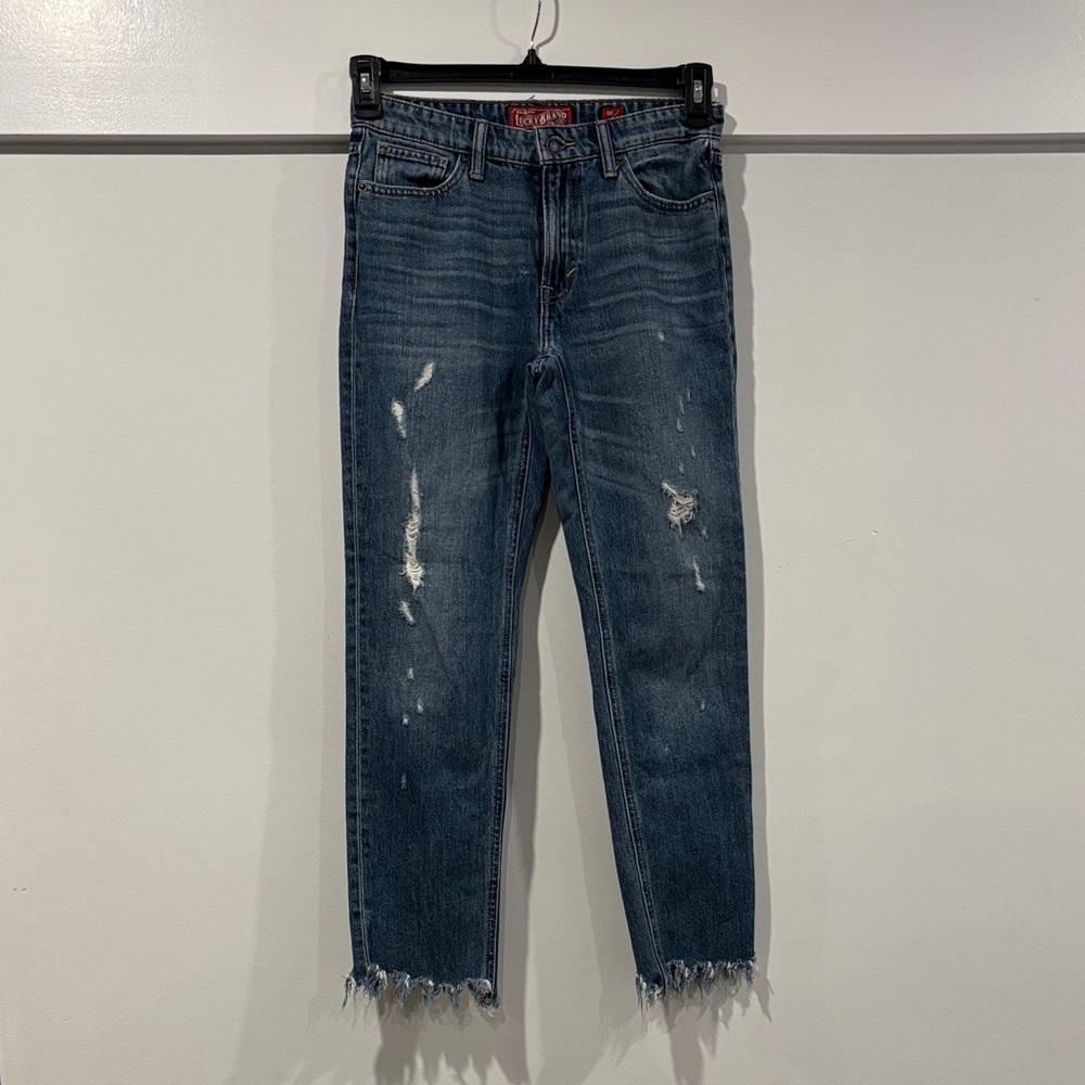Lucky Brand Women's Blue Boyfriend Jeans